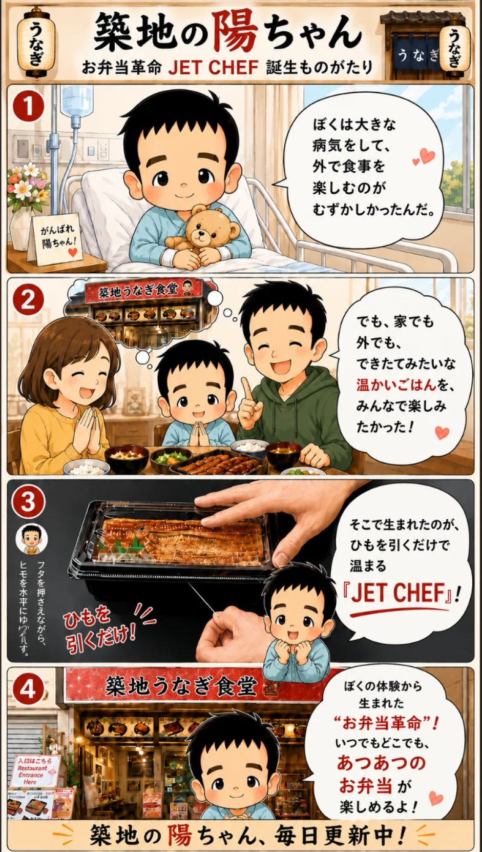 築地の陽ちゃん JET CHEF誕生ものがたり（漫画）